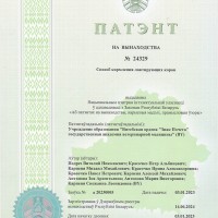 ПОЗДРАВЛЯЕМ С ПОЛУЧЕНИЕМ ПАТЕНТА!