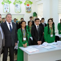 Академия впервые была представлена в Туркменистане на образовательной выставке высших учебных заведений Республики Беларусь