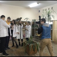 «Беларускi час» в гостях на кафедре зоологии