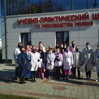 Выезд в Учебно-практический центр по производству молока «Калиново» СП «Мазоловогаз»