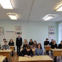 Встречи со школьниками из Дубровно